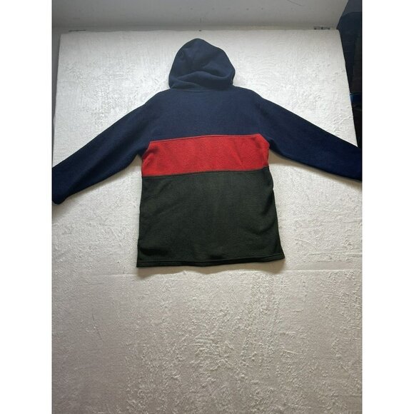 Renee Sport Medium Color Block Scottish Terrier Dog Button Fleece Jacket Adult - Picture 7 of 7